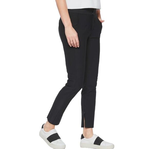 Athleta Pants Womens Size 4 Black Stellar Trouser Work Comfort Crop #351310 - Picture 1 of 12